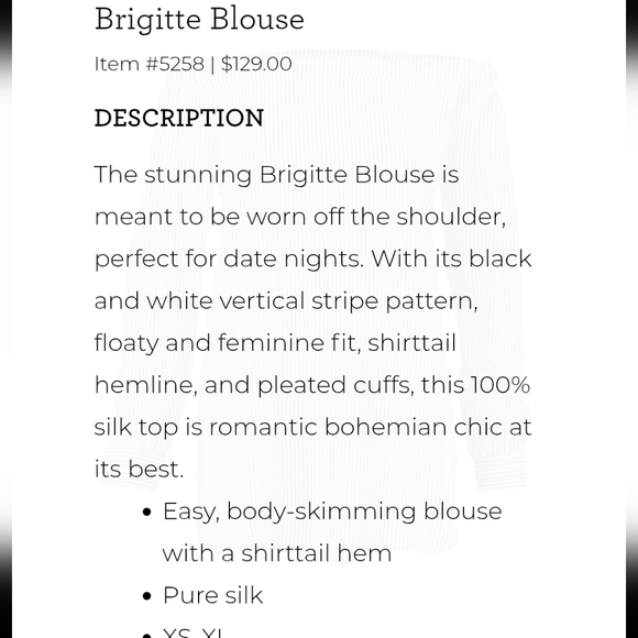 Cabi Brigitte silk blouse - Picture 6 of 7